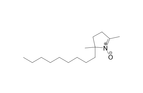 3,4-Dihydro-2,5-dimethyl-2-nonyl-2H-pyrrole 1-Oxide