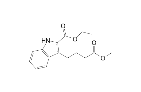 3-(4-keto-4-methoxy-butyl)-1H-indole-2-carboxylic acid ethyl ester