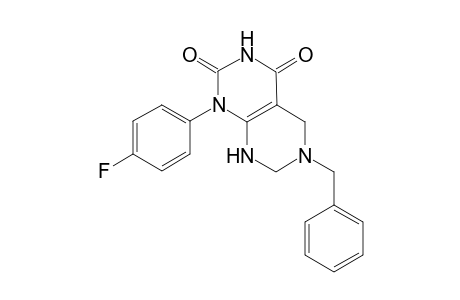 6-Benzyl-1-(4-fluorophenyl)-1H,2H,3H,4H,5H,6H,7H,8H-[1,3]diazino[4,5-d]pyrimidine-2,4-dione