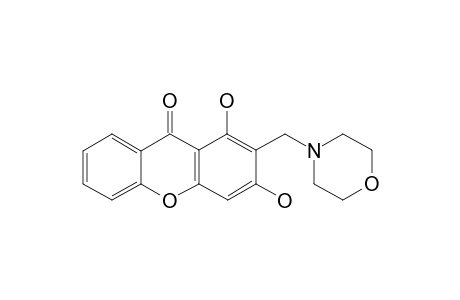 1,3-DIHYDROXY-2-(MORPHOLINO-METHYL)-9H-XANTHEN-9-ONE