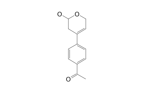 2-HYDROXY-4-(4-ACETYLPHENYL)-3,6-DIHYDRO-2H-PYRAN