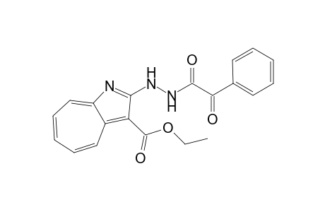 Ethyl -2-[N'-(phenyloxalyl)hydrazino]-1-azaazulene-3-carboxylate