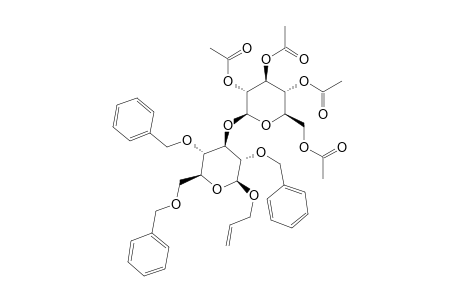 ALLYL-2,4,6-TRI-O-BENZYL-3-O-(TETRA-O-ACETYL-BETA-D-GLUCOPYRANOSYL)-BETA-D-GLUCOSIDE