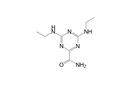 4,6-bis(ethylamino)-1,3,5-triazine-2-carboxamide