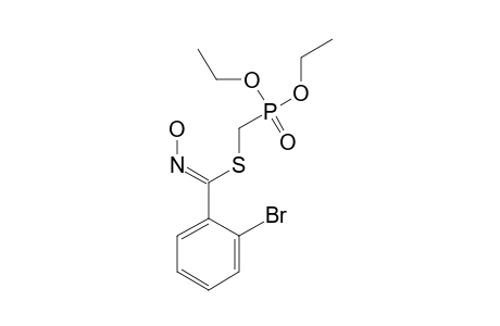 DIETHYL-S-2'-BROMOBENZOHYDROXIMINOYLTHIOMETHYLPHOSPHONATE
