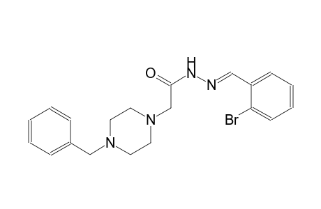 1-piperazineacetic acid, 4-(phenylmethyl)-, 2-[(E)-(2-bromophenyl)methylidene]hydrazide