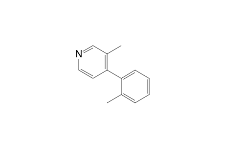 3-Methyl-4-(2-methylphenyl)pyridine