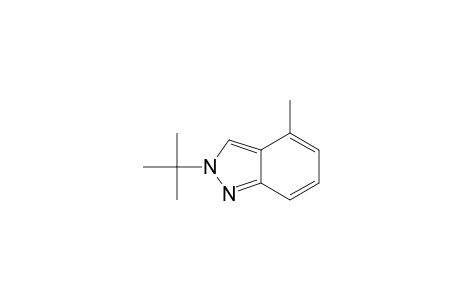 2H-Indazole, 2-(1,1-dimethylethyl)-4-methyl-