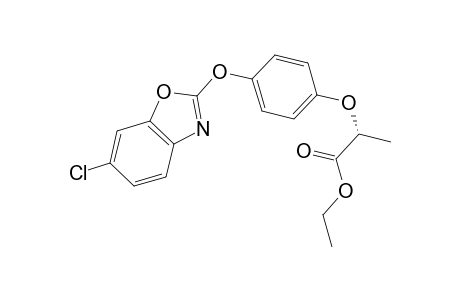 Ethyl (2R)-(+)-2-[4-(6-chlorobenzoxazol-2-yloxy)phenoxy]propionate