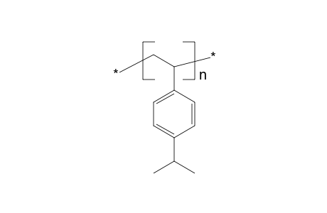 Poly-p-isopropylstyrene