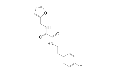 N~1~-[2-(4-fluorophenyl)ethyl]-N~2~-(2-furylmethyl)ethanediamide