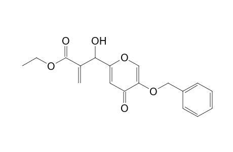 2-[(5-Benzyloxy-4-oxo-4H-pyran-2-yl)hydroxymethyl]acrylic Acid Ethyl Ester