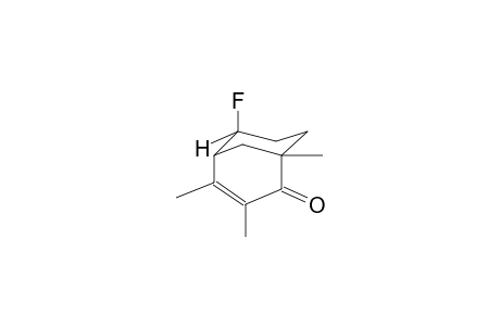 2-OXO-1,3,4-TRIMETHYL-6-FLUOROBICYCLO[3.3.1]NON-3-ENE