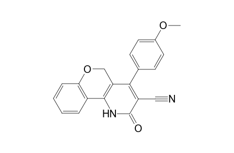 4-(4-Methoxyphenyl)-2-oxo-1,5-dihydro-2H-chromeno[4,3-b]pyridine-3-carbonitrile