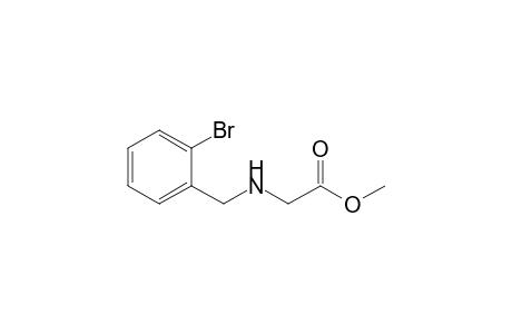 2-[(2-bromobenzyl)amino]acetic acid methyl ester