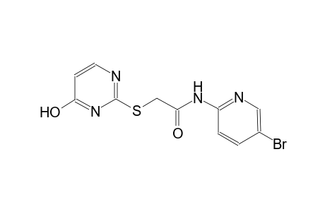 acetamide, N-(5-bromo-2-pyridinyl)-2-[(4-hydroxy-2-pyrimidinyl)thio]-
