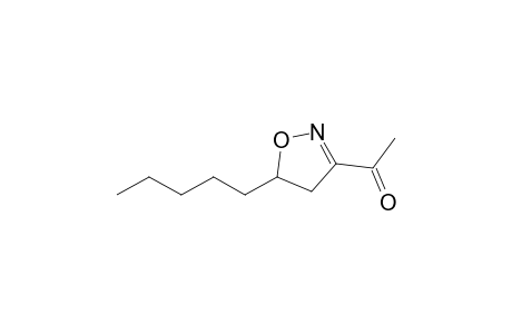 3-Acetyl-5-pentyl-4,5-dihydroisoxazole