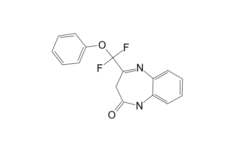 4-(PHENOXYDIFLUOROMETHYL)-1,3-DIHYDRO-1,5-BENZODIAZEPIN-2-ONE