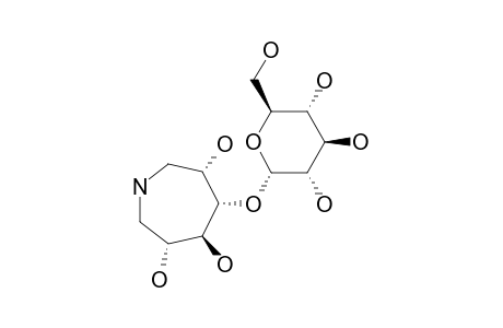 (3R,4R,5R,6S)-HEXAHYDRO-3,5,6-TRIHYDROXY-1H-AZEPINE-4-YL-ALPHA-D-GLUCOPYRANOSIDE