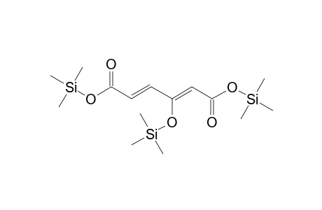 4-Hydroxyhex-2,4-dien-1,6-dioic acid tris(trimethylsilyl) dev