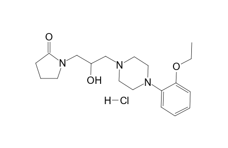 1-{3-[4-(2-Ethoxyphenyl)piperazin-1-yl]-2-hydroxypropyl}-pyrrolidin-2-one dihydrochloride