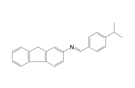 N-(p-ISOPROPYLBENZYLIDENE)FLUOREN-2-AMINE