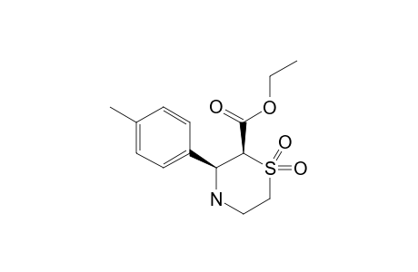 R-2E-ETHOXYCARBONYL-T-3-P-TOLYL-1,4-THIAZANE-1,1-DIOXIDE