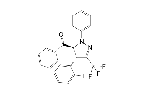 [(3S,4R)-4-(2-Fluoro-phenyl)-2-phenyl-5-trifluoromethyl-3,4-dihydro-2H-pyrazol-3-yl]-phenyl-methanone