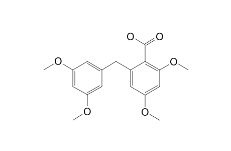 2,4-DIMETHOXY-6-(3,5-DIMETHOXYPHENYL)-METHYL)-BENZOIC-ACID