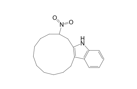 Cyclotridec[b]indole, 5,6,7,8,9,10,11,12,13,14,15,16-dodecahydro-1-nitro-