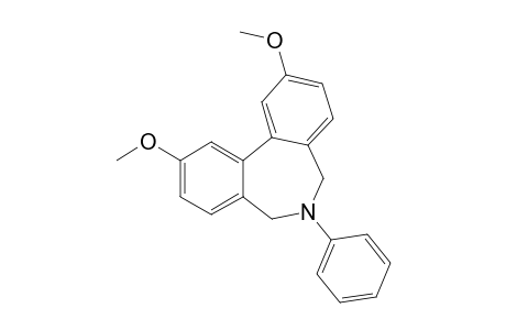 2,10-Dimethoxy-6-(phenyl)-6,7-dihydro-5H-dibenzo[c,e]azepine