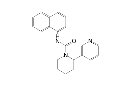 N-(1-naphthyl)-2-(3-pyridinyl)-1-piperidinecarboxamide