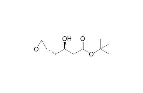 (3R)-3-hydroxy-4-[(2S)-2-oxiranyl]butanoic acid tert-butyl ester