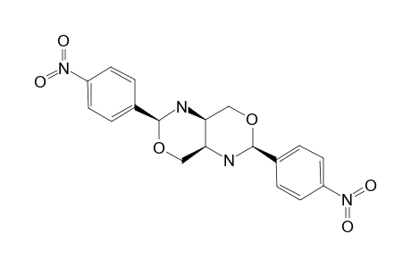 2,6-BIS-(PARA-NITROPHENYL)-CIS-1,5-DIAZA-3,7-DIOXADECALIN