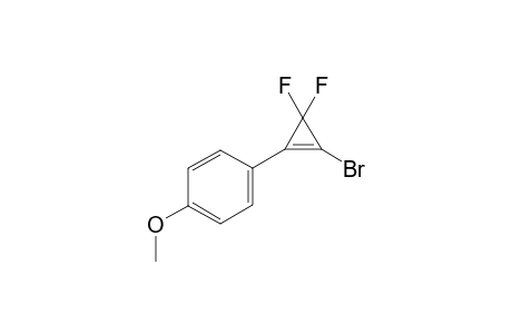 1-(2-bromo-3,3-difluorocycloprop-1-enyl)-4-methoxybenzene