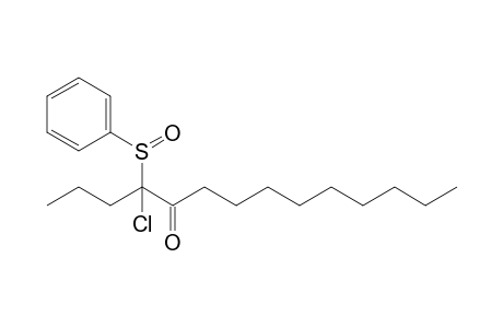 4-Chloro-4-phenylsulfinyltetradecan-5-one