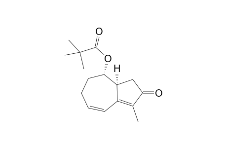 1-Methyl-4-(trimethylacetoxy)-3a.alpha.,4.alpha.,5,6-tetrahydroazulen-2(3H)-one
