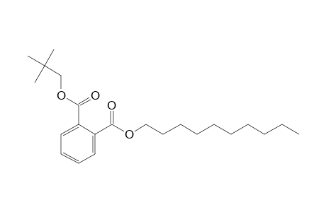 Phthalic acid, decyl neopentyl ester
