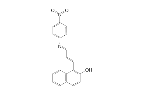 Naphthalen-2-ol, 1-[3-(4-nitrophenylimino)prop-1-enyl]-