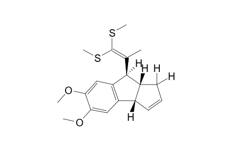 (3aS,8S,8aR)-8-1-[Bis(methylthio)propen-2-yl]-5,6-(dimethoxy)cyclopenta[a]ind-2-ene