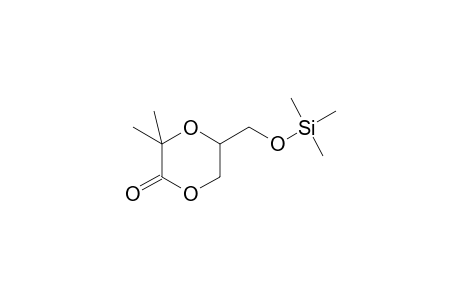 1,4-Dioxan-2-one, 3,3-dimethyl-5-[[(trimethylsilyl)oxy]methyl]-