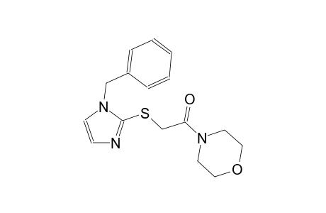 morpholine, 4-[[[1-(phenylmethyl)-1H-imidazol-2-yl]thio]acetyl]-