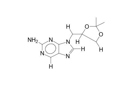 9-(RS)-(2,3-ISOPROPYLENEDIOXY)PROPYL-2-AMINOPURINE