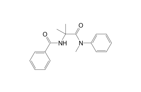 2-Benzoylamino-N-methylisobutyranilide