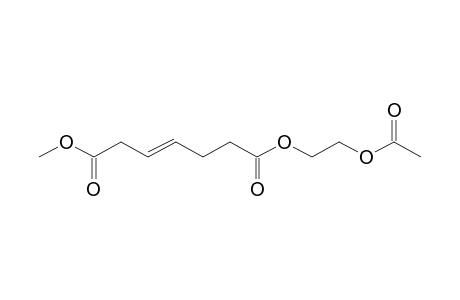 O7-(2-ACETOXYETHYL)-O1-METHYL-(3E)-HEPTENEDIOATE