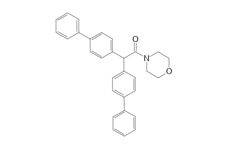 Bis[.alpha.-(4-biphenyl)]acetylmorpholinamide