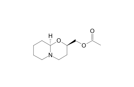 (2S,10S)-2-(ACETOXYMETHYL)-1-OXAQUINOLIZIDINE