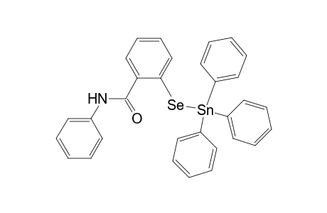 N-Phenyl-2-[(triphenylstannyl)seleno]benzamide