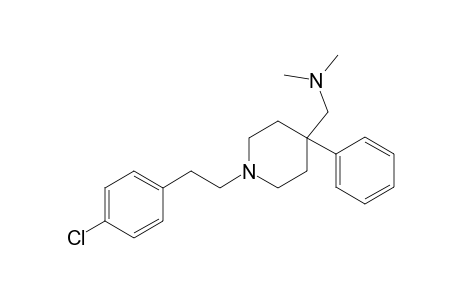 N-[1-[2-(4-Chlorophenyl)-ethyl]-4-phenylpiperidin-4-yl-methyl]-N-methyl-methanamine