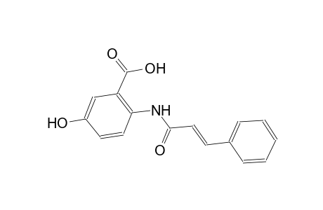 benzoic acid, 5-hydroxy-2-[[(2E)-1-oxo-3-phenyl-2-propenyl]amino]-
